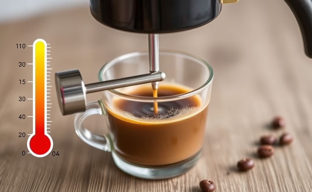 Temperature impact on coffee absorption speed
