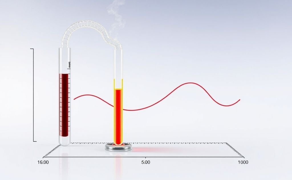 Temperature impact on equilibrium position dynamics
