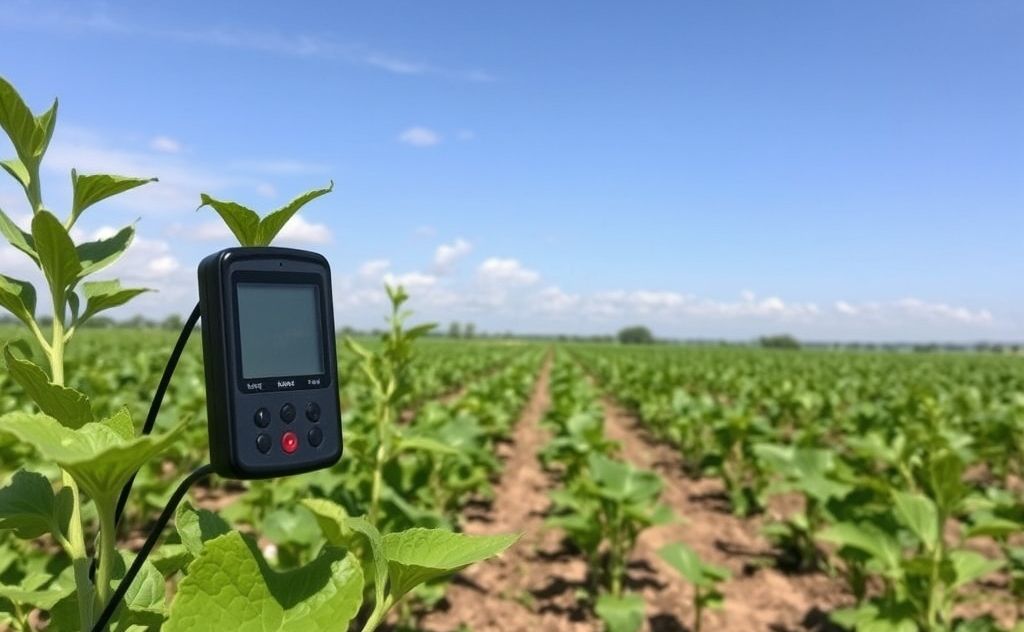 Temperature sensors enhance crop growth and yield