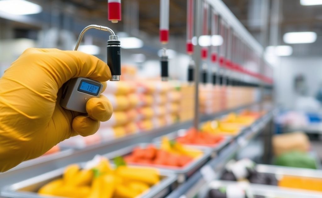 Temperature sensors ensuring food safety compliance