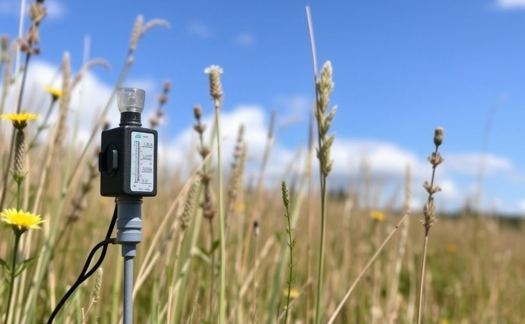Temperature sensors for tracking environmental changes