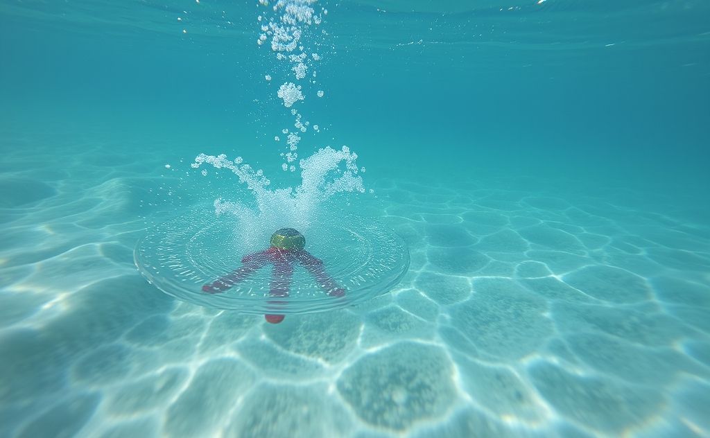 Temperature sensors in action beneath the waves