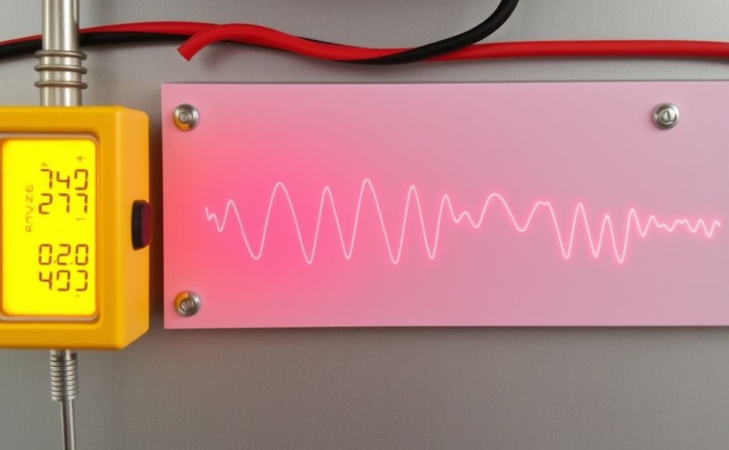Temperature sensors monitoring heat fluctuations