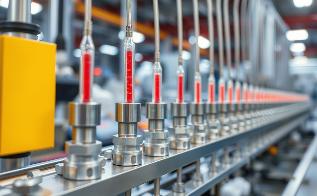 Temperature sensors production process and technology