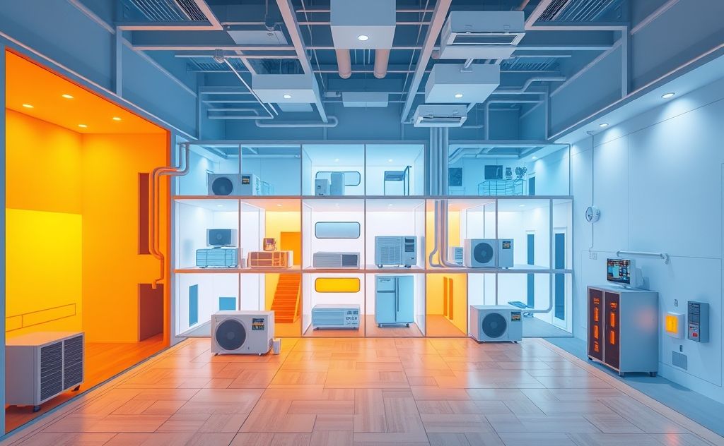 Temperature zoning for efficient HVAC control