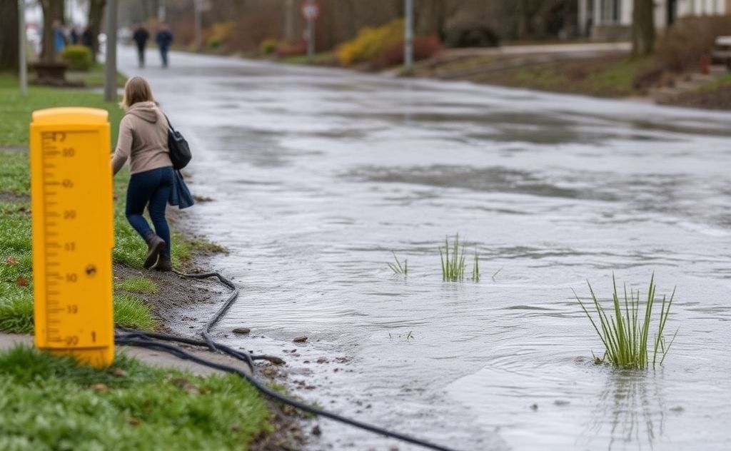 Temperature's impact on flood risks and safety