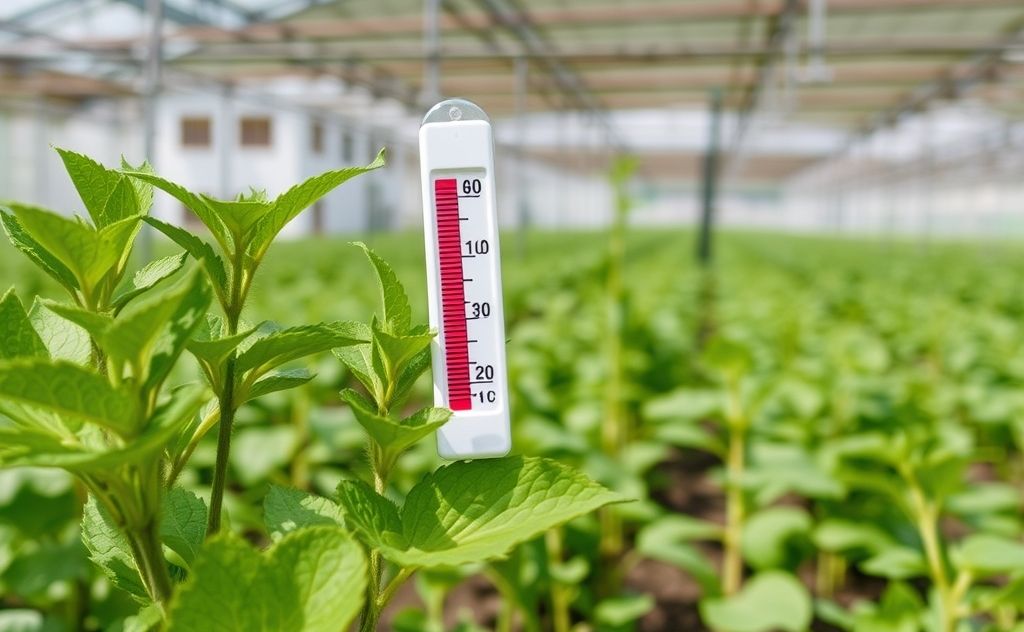 Temperature's impact on plant health and diseases