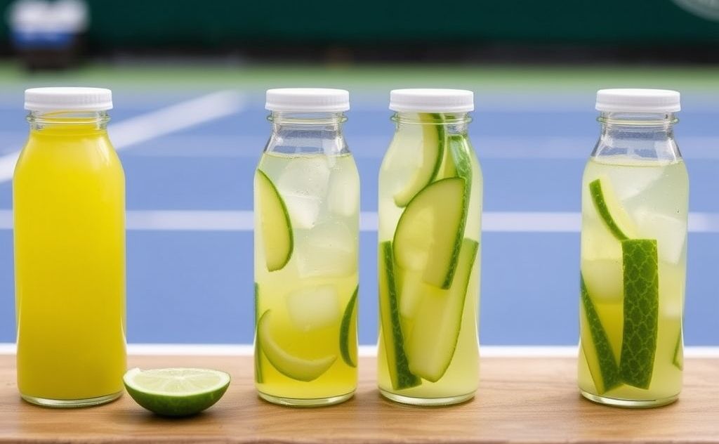 Tennis stars benefit from pickle juice hydration