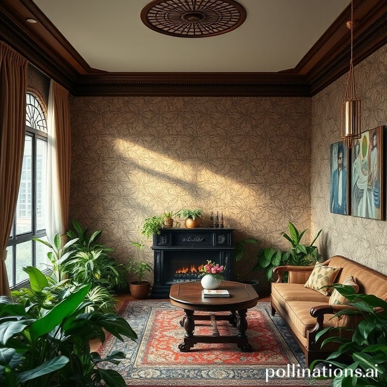 Teralis jendela warna putih di rumah klasik Jakarta