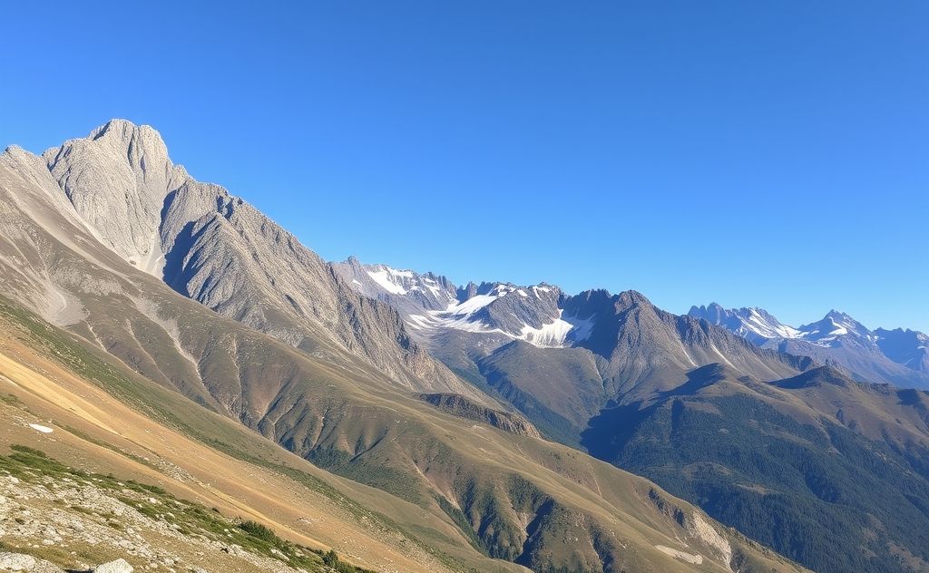 Terrain blocking heat movement in mountains
