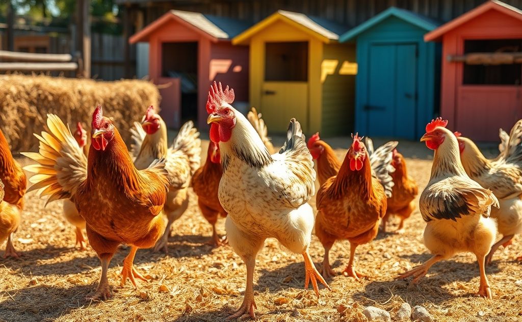 Territorial instincts lead chickens to chase