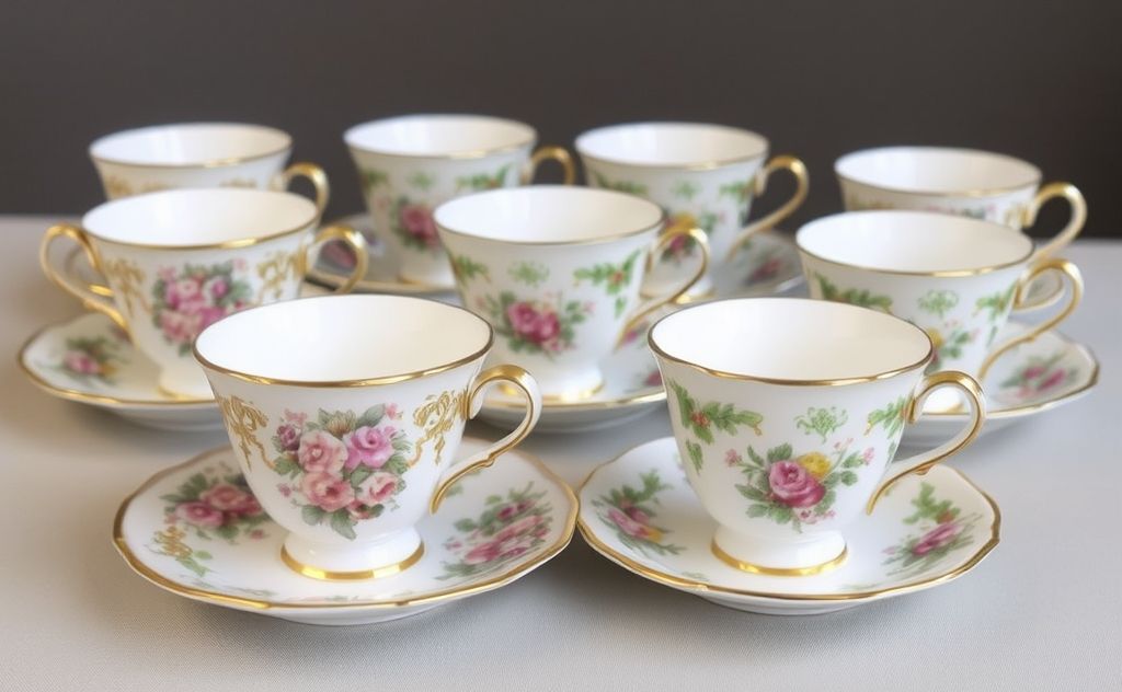 Test antique tea cups for safety before use