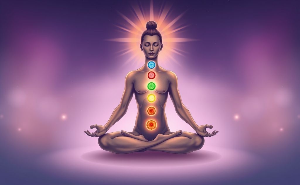 Test for blocked chakra energy flow