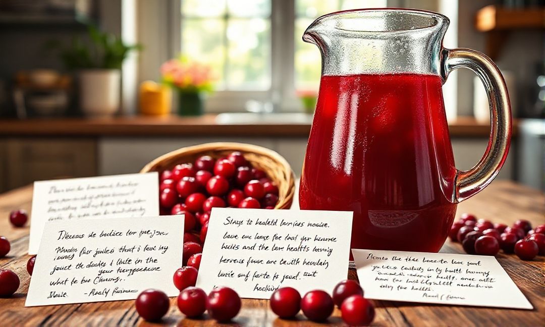 Testimonials: Real Stories of Improved Health Through Cranberry Juice Antioxidants