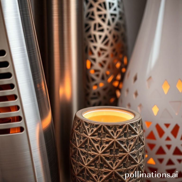 Textures in the design of modern heaters