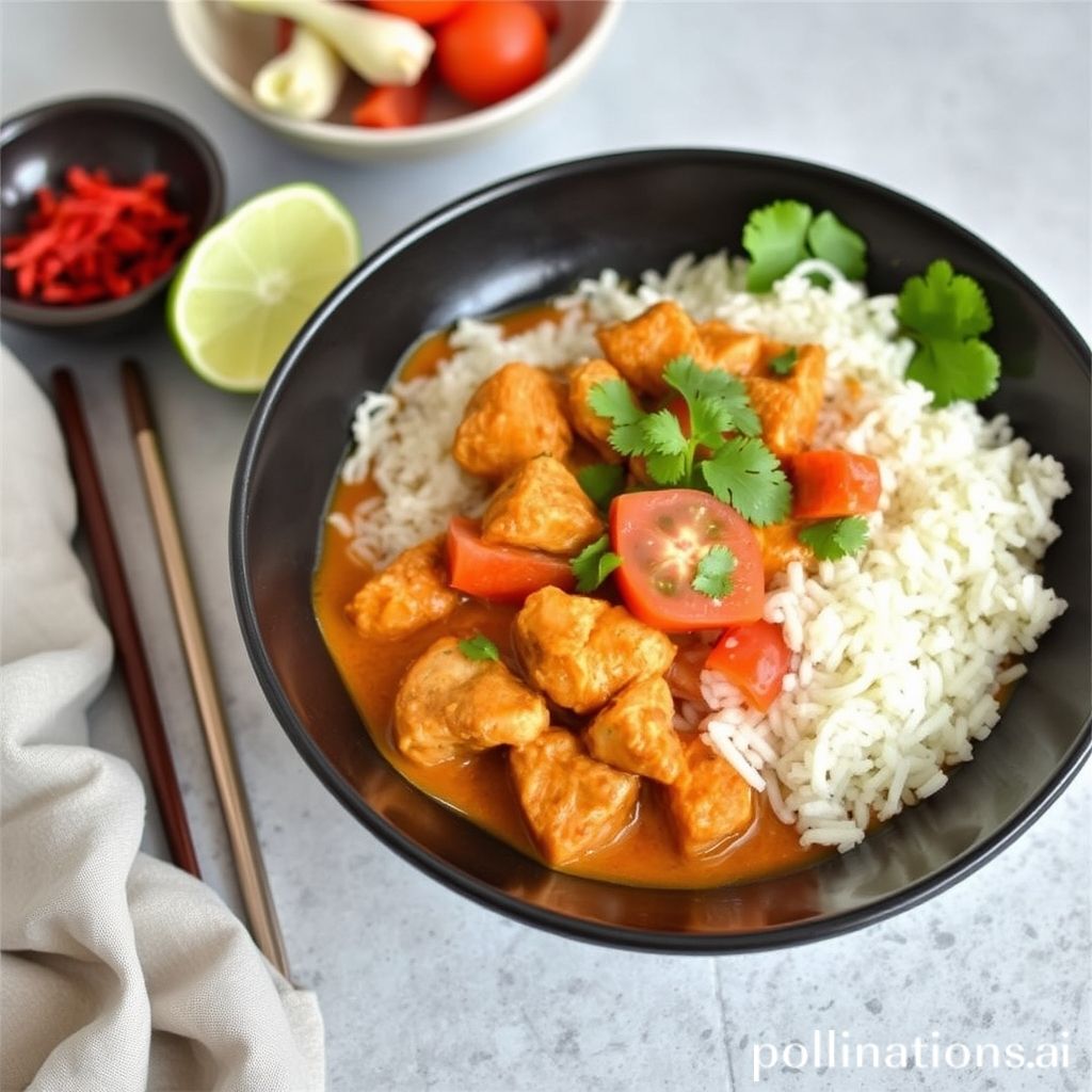 Thai Red Curry Chicken