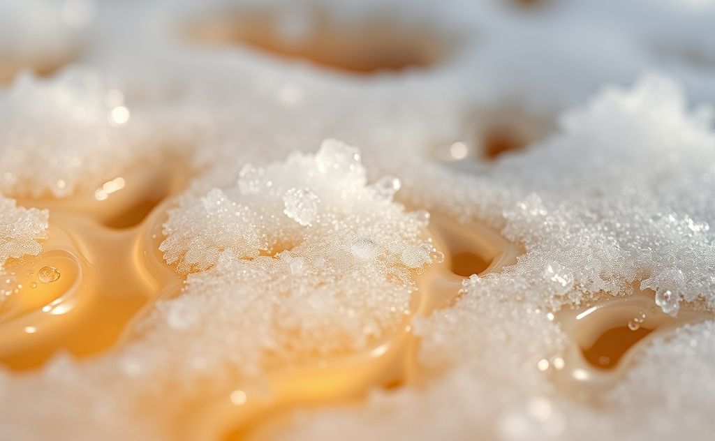 Thaw frozen heating oil with warm water