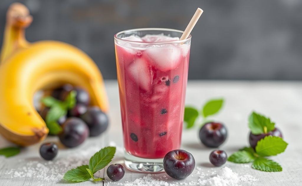 Thaw frozen prune juice for refreshing drink
