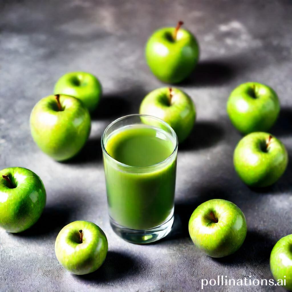 The Antioxidant Booster. Green Apple
