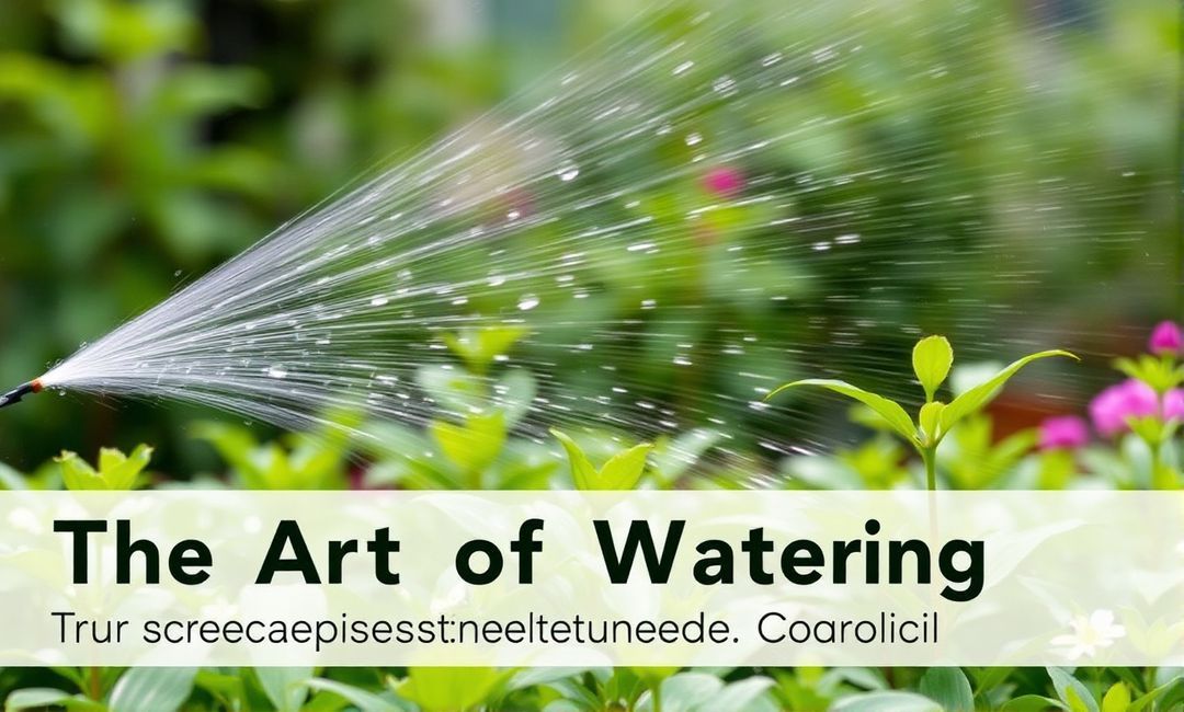 The Art of Watering: Balancing Moisture for Temperature Control