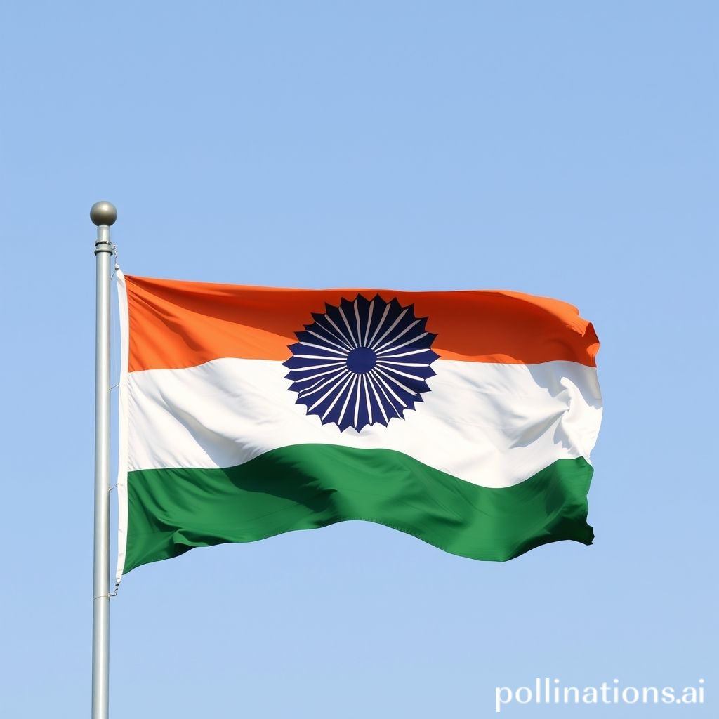 The Ashoka Chakra in Indian National Flag