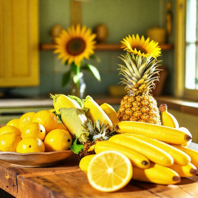 The Beauty of Yellow Foods