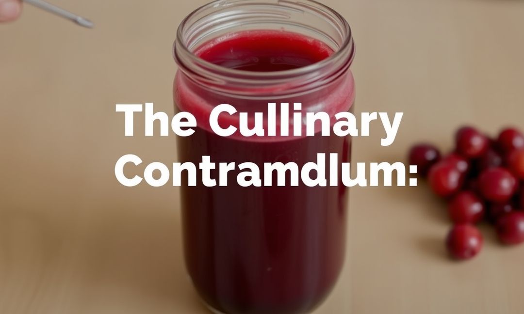 The Culinary Conundrum: Exploring Cranberry Juice's Role in Cooking