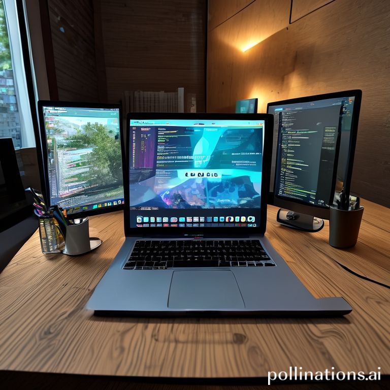 The Dell 14 Plus (2025) in a café setting, illustrating its portability and long battery life. A coffee cup and notebook are on the table next to the laptop.
