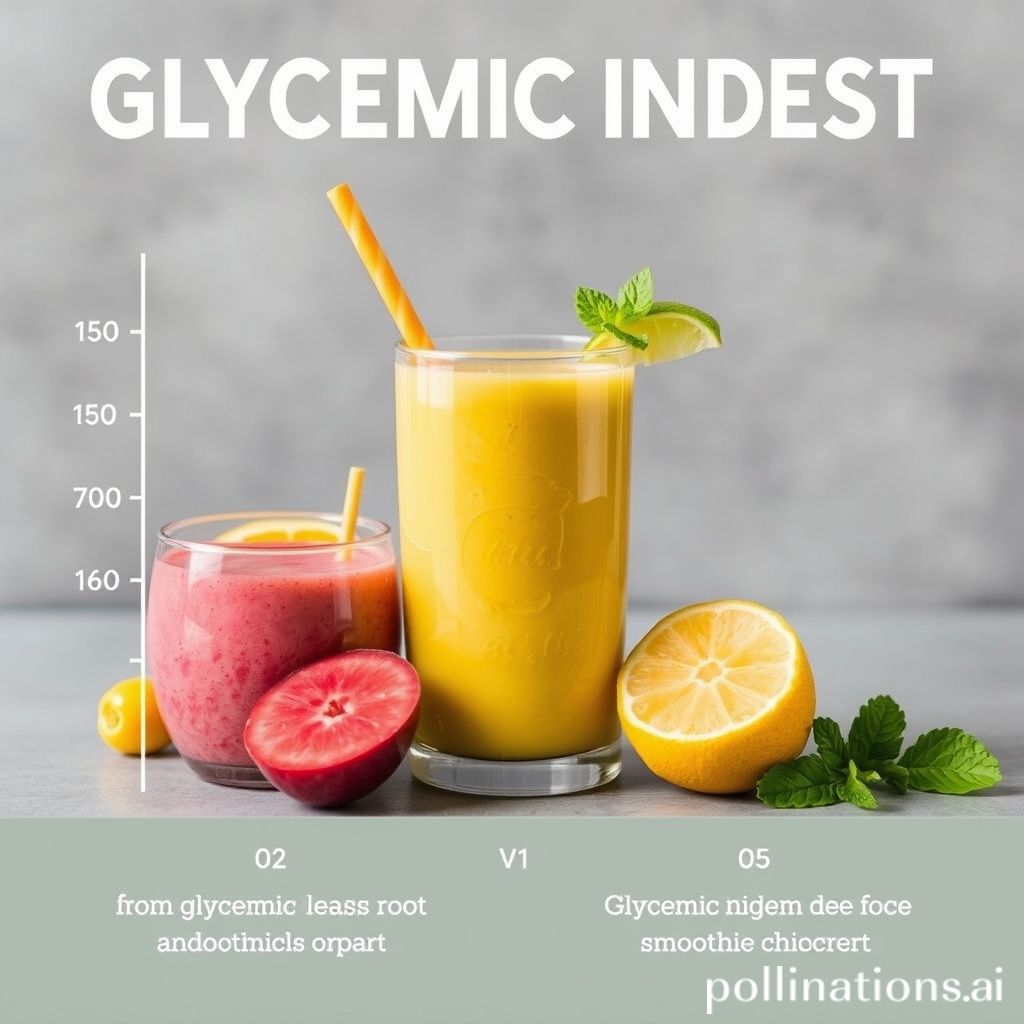 Glycemic Index of Smoothies: Understanding Blood Sugar Levels