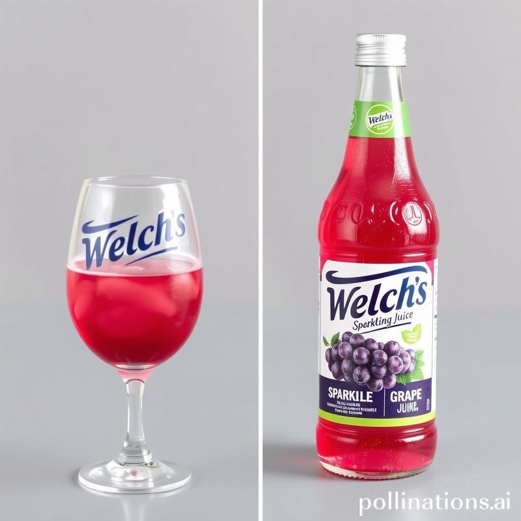 Non-Alcoholic Welch's Sparkling Grape Juice: Safe for All Ages