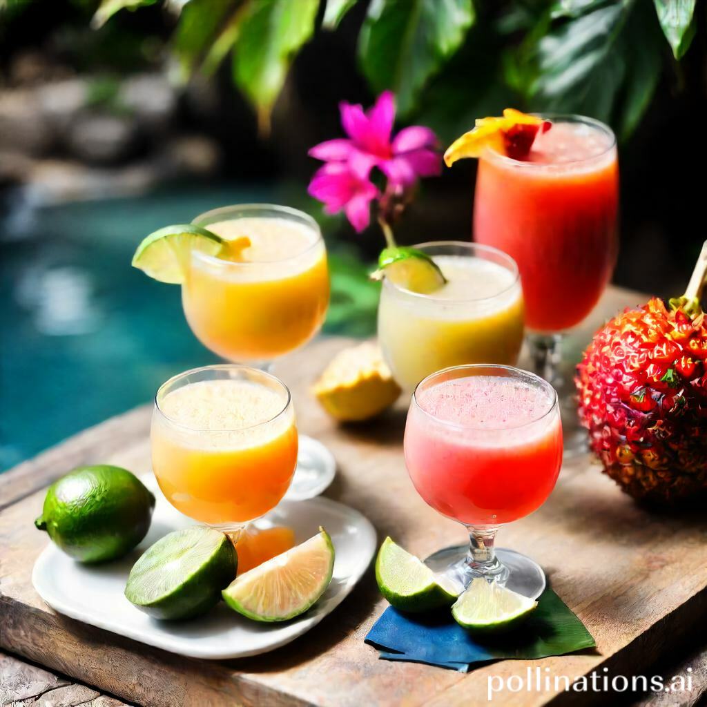 The Perfect Food Pairings for Your Tropical Drink