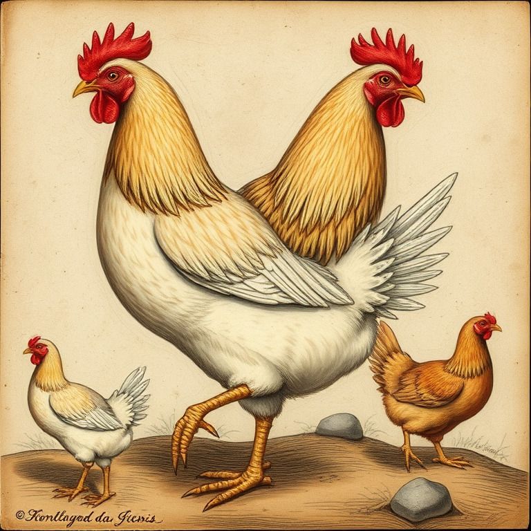 Flightless chickens: evolution & domestication