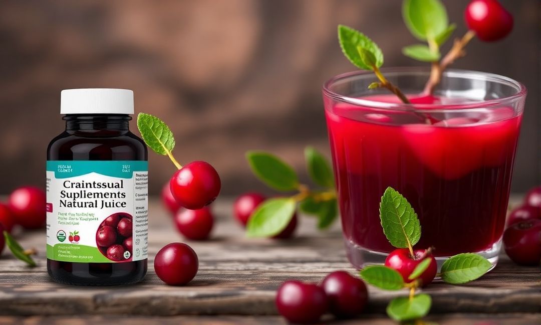 The Role of Cranberry Supplements vs. Natural Juice in Urinary Health