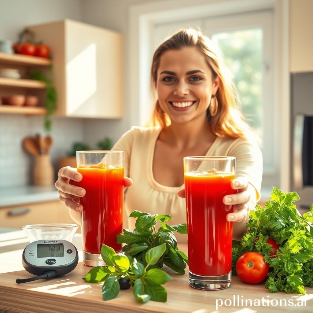 Tomato Juice: Lowering Blood Pressure Naturally