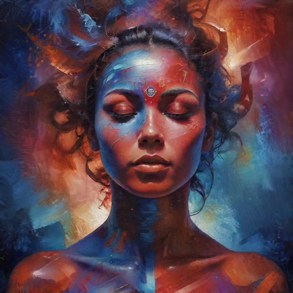 The Throat Chakra (Red and Blue)