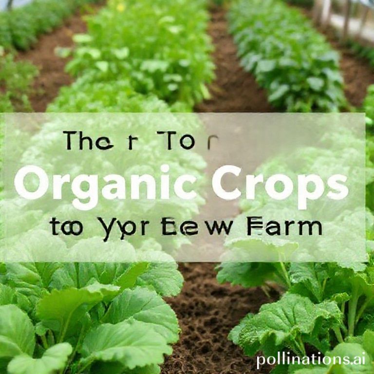 The Top 10 Organic Crops to Grow in Your New Farm
