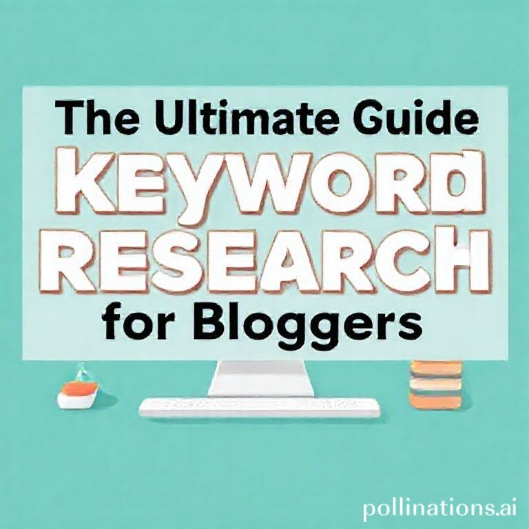 The Ultimate Guide to Keyword Research for Bloggers