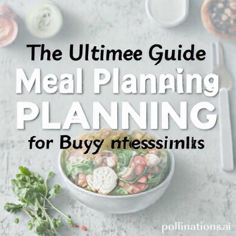 The Ultimate Guide to Meal Planning for Busy Professionals