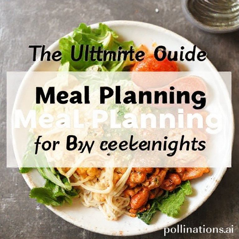 The Ultimate Guide to Meal Planning for Busy Weeknights
