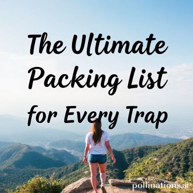The Ultimate Packing List for Every Trip
