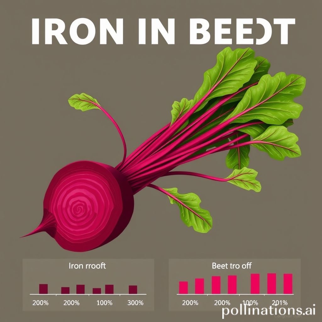 Iron Content Comparison: Beetroot vs. Other Foods