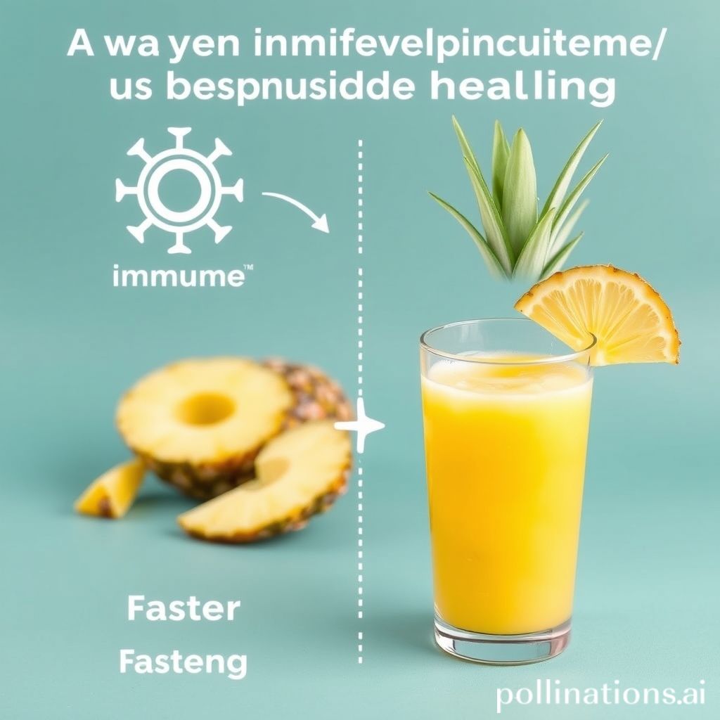 Boosting Immune Function with Pineapple Juice