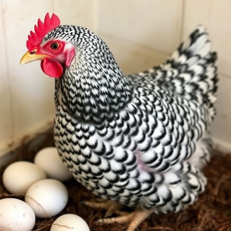 how long do barred rock chickens lay eggs