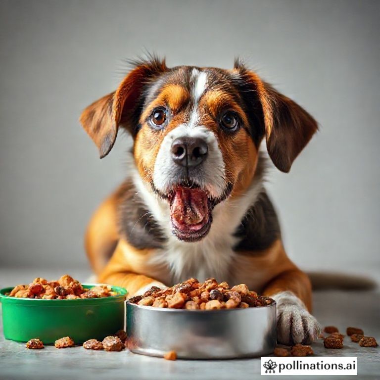 탄수화물이 많은 사료가 반려견 소화에 미치는 영향