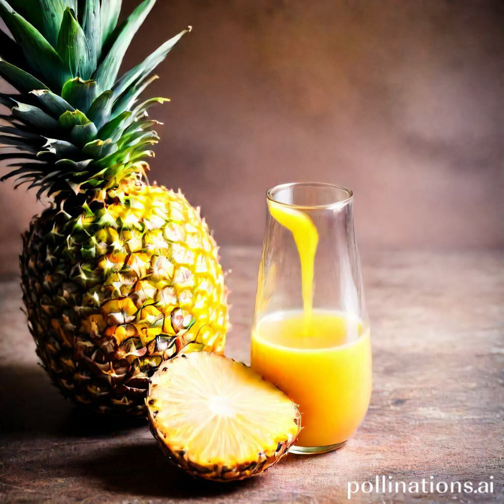 Moderation and balance in pineapple juice consumption during pregnancy
