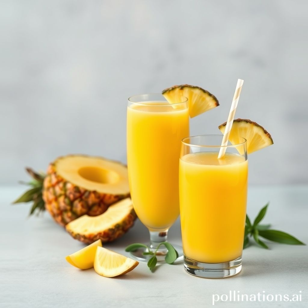 Moderation and balance in pineapple juice consumption during pregnancy