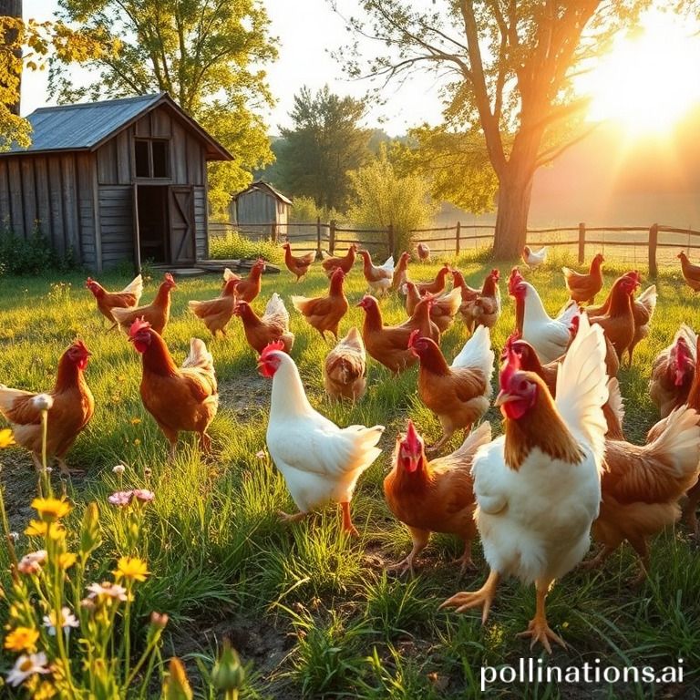 Chickens: Natural pest controllers