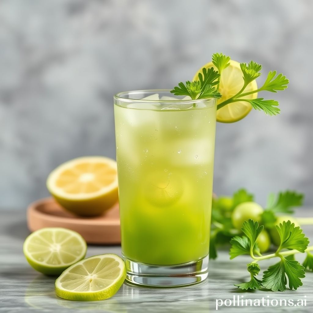 - Refreshing and Crisp Celery Juice Delight