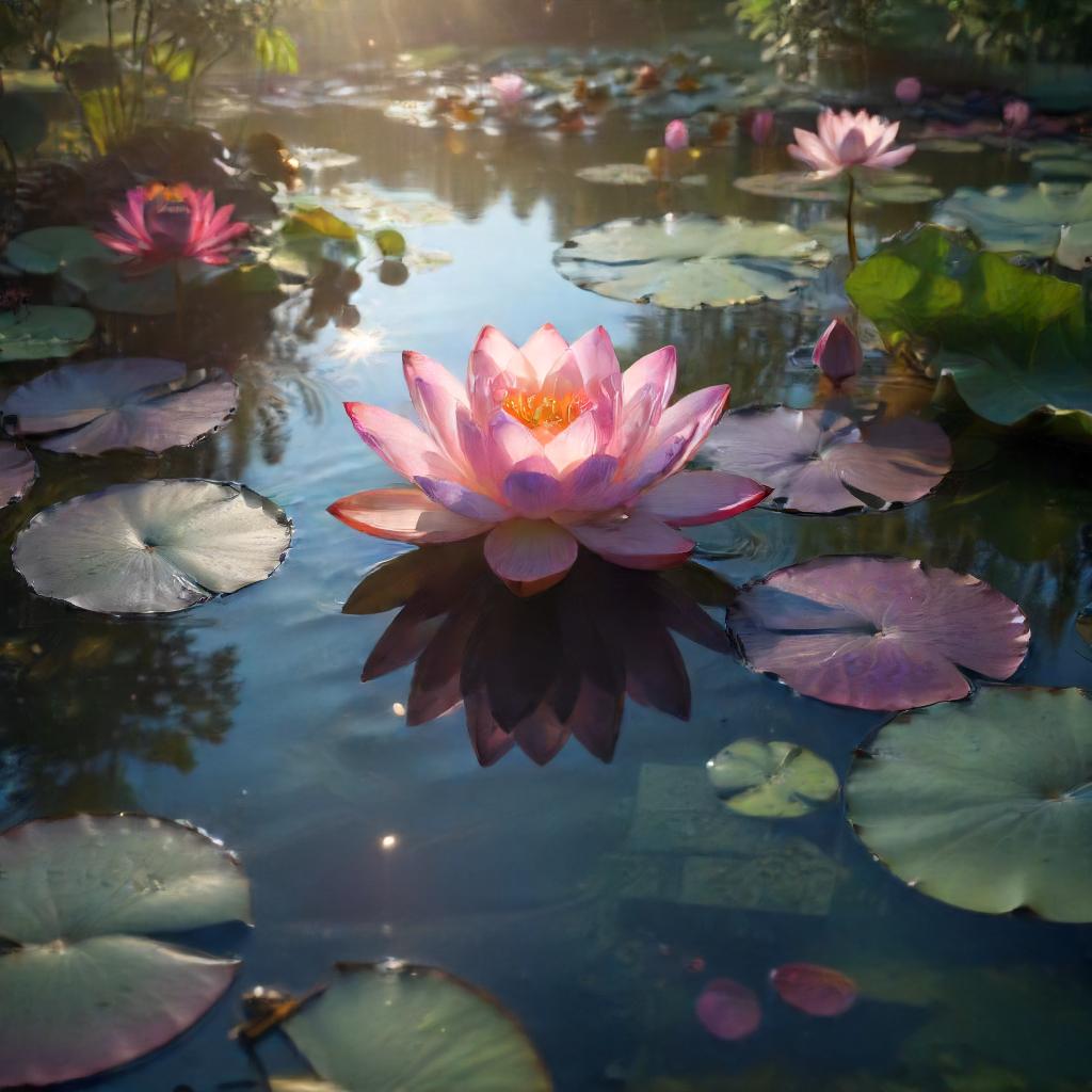 The relationship between lotus and chakra petals