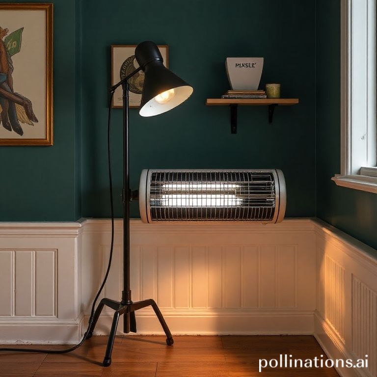 The role of lighting in enhancing a vintage heater